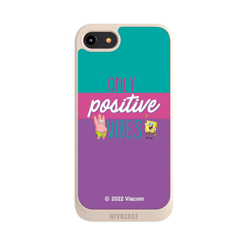 Apple iPhone 8 NIVOpure  Spongebob - Only Positive Vibes