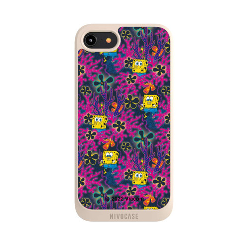Apple iPhone 8 NIVOpure Spongebob - Coral Pattern