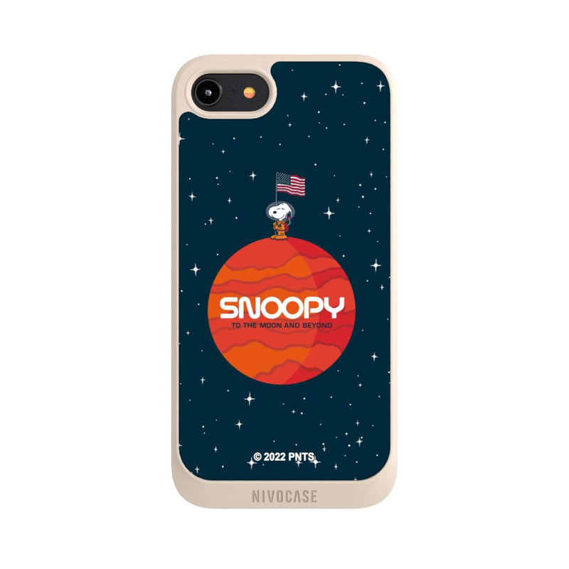 iPhone 8 NIVOpure Snoopy Space Traveller Orange