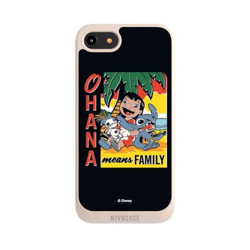 Apple iPhone 8 NIVOpure Lilo and Stitch Ohana Means Family