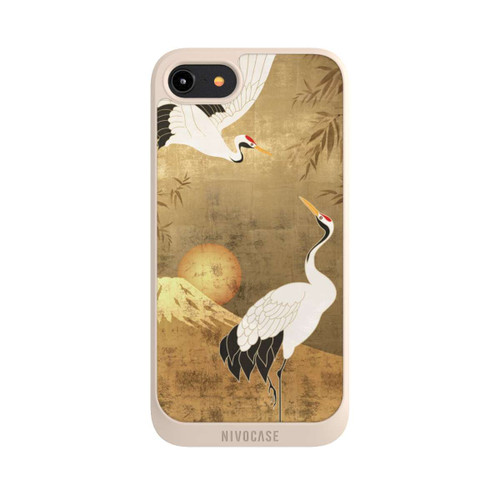 Apple iPhone 8 NIVOpure Cranes Gold Japan 1