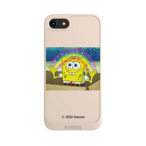Apple iPhone 8 NIVOpure Spongebob - Rainbow Meme transparent