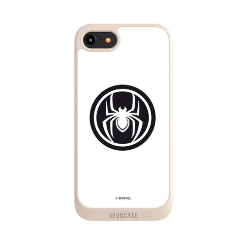Apple iPhone 8 NIVOpure Spider-Man Logo White