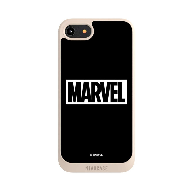 iPhone 8 NIVOpure Marvel Logo Black