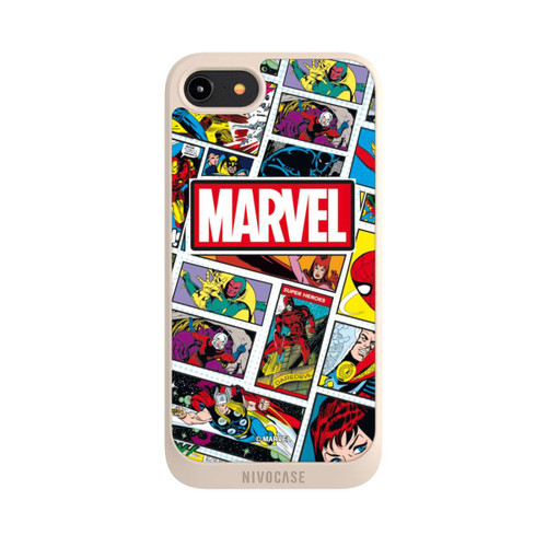 Apple iPhone 8 NIVOpure Marvel Comic Pattern