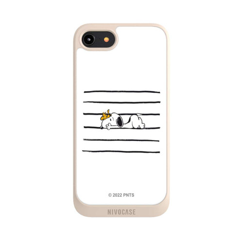 Apple iPhone 8 NIVOpure Snoopy Woodstock Stripes
