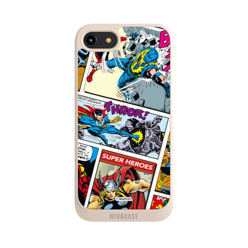 Apple iPhone 8 NIVOpure Marvel Retro Comic Blue