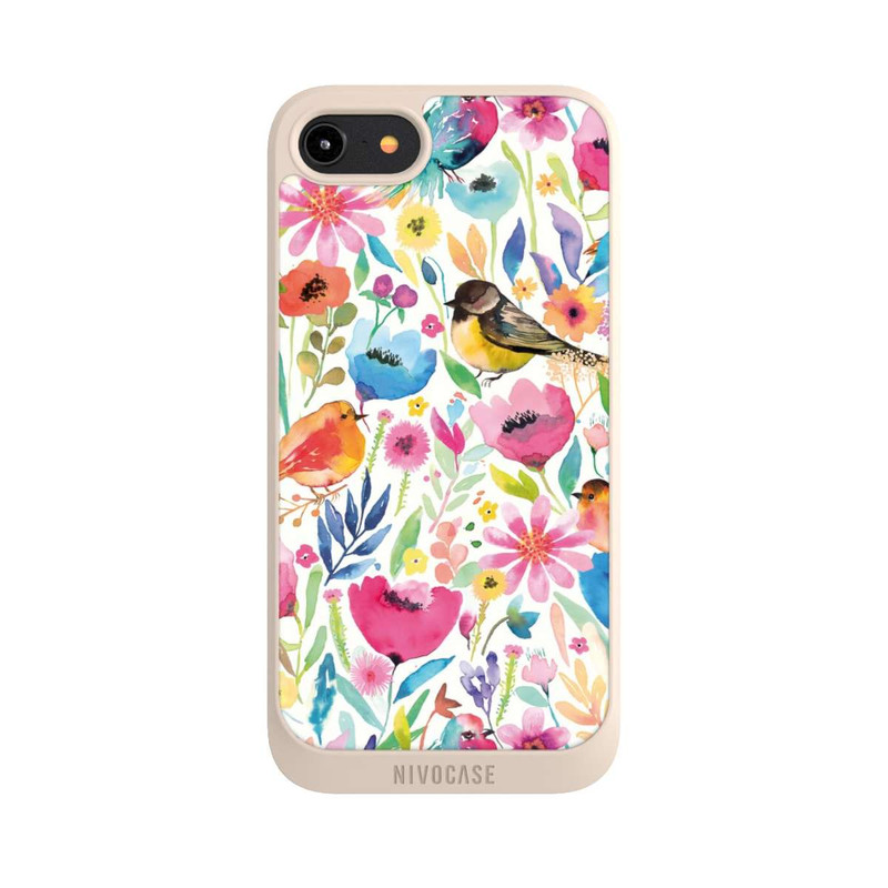 iPhone 8 NIVOpure Whimsical Birds and Flowers