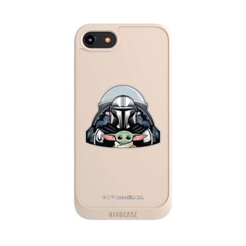 Apple iPhone 8 NIVOpure Mando and Grogu Transparent