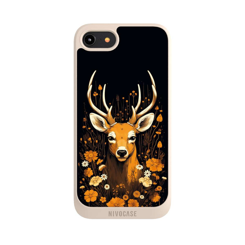 iPhone 8 NIVOpure Deer Flowers Big