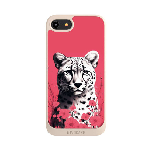 Apple iPhone 8 NIVOpure White Cheetah