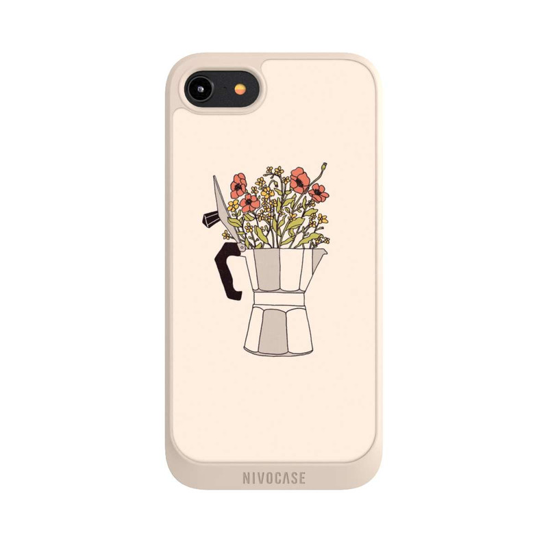 iPhone 8 NIVOpure Moka Flowers