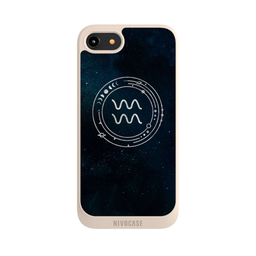 Apple iPhone 8 NIVOpure Aquarius Zodiac Sign