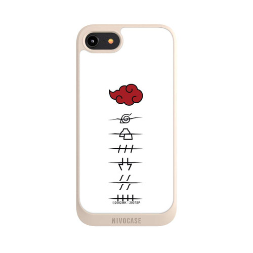 Apple iPhone 8 NIVOpure Akatsuki member symbols white