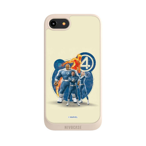 Apple iPhone 8 NIVOpure The Fantastic Four Beige