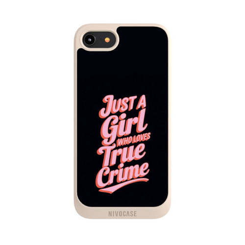 Apple iPhone 8 NIVOpure Just a Girl Who Loves True Crime