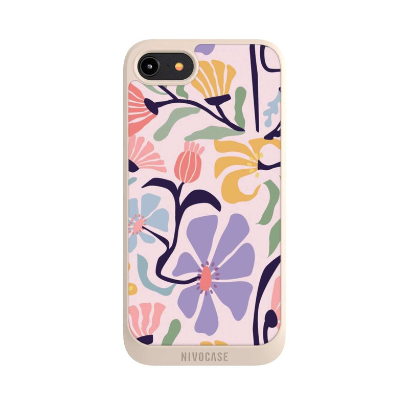 iPhone 8 NIVOpure Flower Market Ibiza Pink