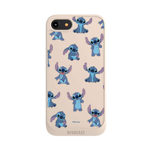 Apple iPhone 8 NIVOpure Stitch Faces Pattern Transparent
