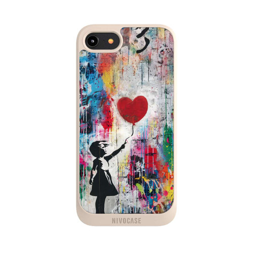 Apple iPhone 8 NIVOpure Balloon Girl Colorful
