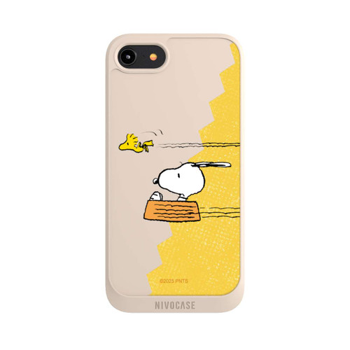 Apple iPhone 8 NIVOpure Peanuts-Snoopy und Woodstock Transparent