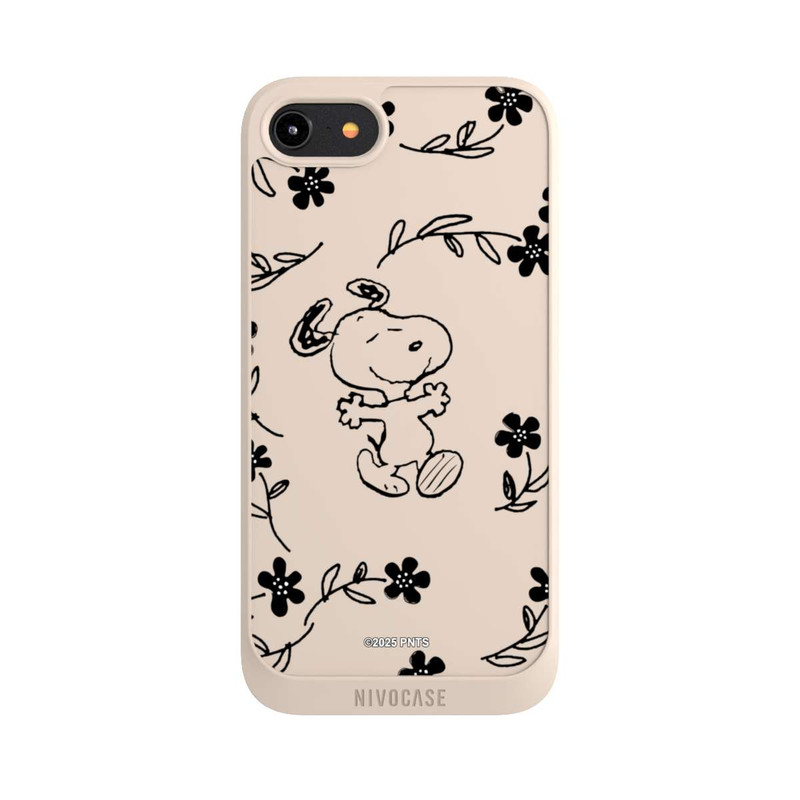 iPhone 8 NIVOpure Snoopy und Flowers Transparent