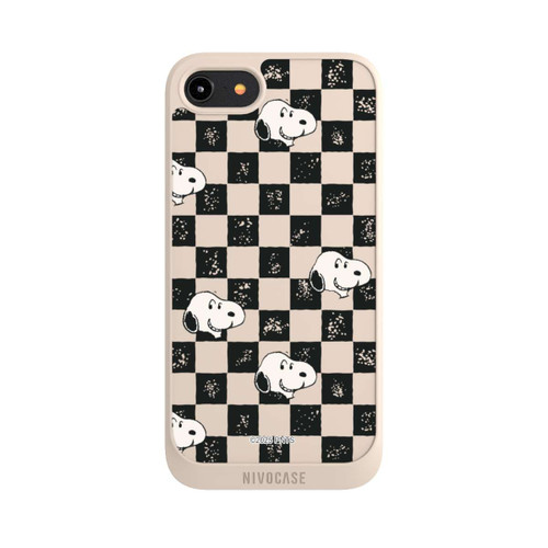 Apple iPhone 8 NIVOpure Snoopy Checked Pattern
