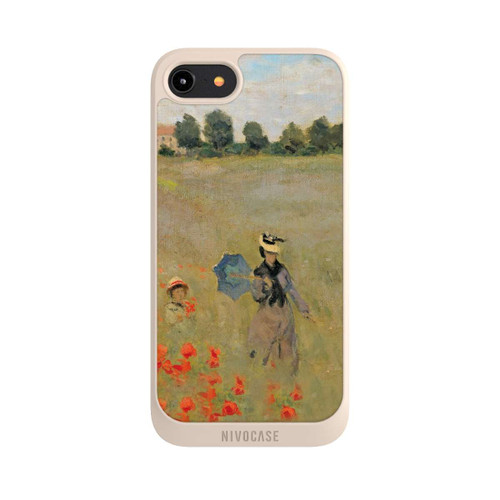 Apple iPhone 8 NIVOpure Poppy field near Argenteuil