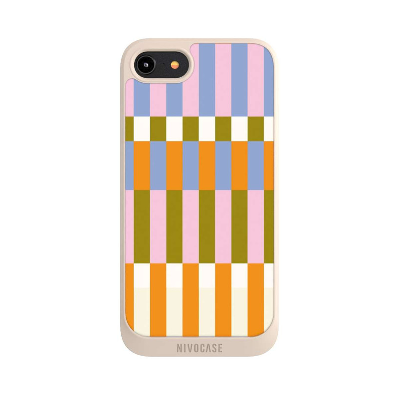 iPhone 8 NIVOpure Bold Checked colorful Theme