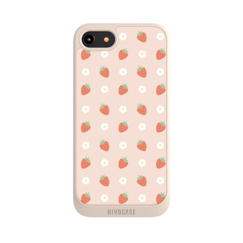Apple iPhone 8 NIVOpure Sweet Strawberries Pattern