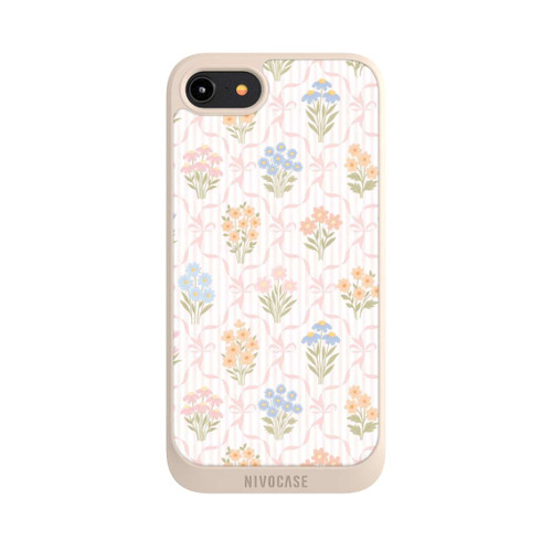 Apple iPhone 8 NIVOpure Vintage Retro Cottagecore Spring Floral Bouquet