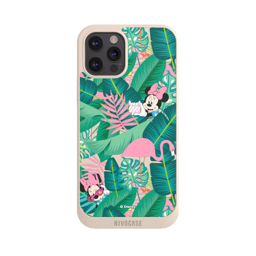 Apple iPhone 12 Pro Max NIVOpure Minnie Summer Palmblätter ohne Hintergrund