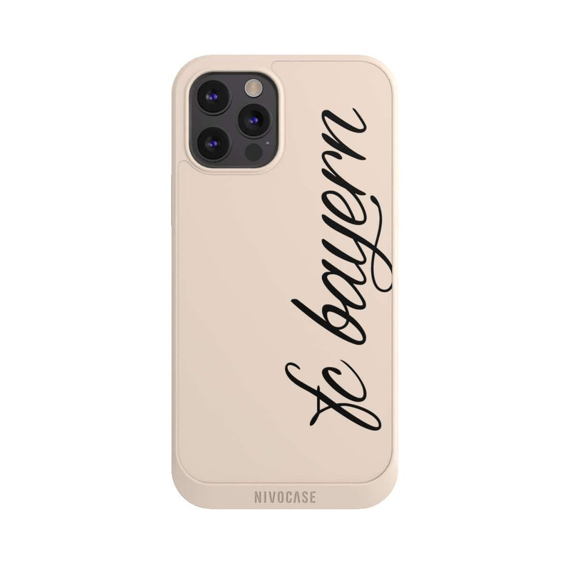 iPhone 12 Pro Max NIVOpure Schwarzes FCB Girlmotiv - ohne Hintergrund
