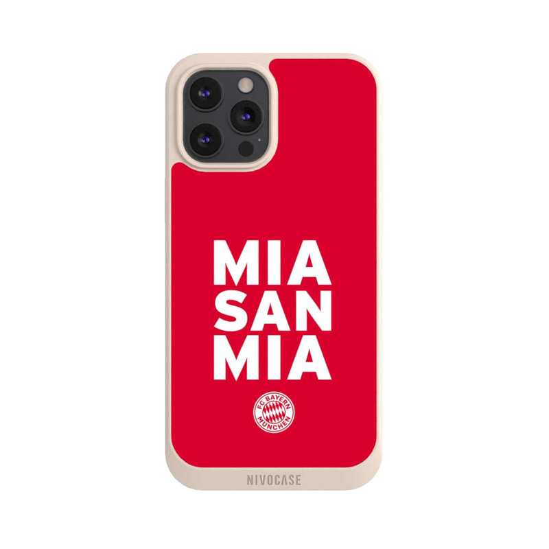 iPhone 12 Pro Max NIVOpure Mia San Mia FCB Rot
