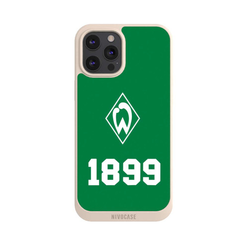 Apple iPhone 12 Pro Max NIVOpure 1899 Grün-Weiß Lebenslang Grün - Werder Bremen