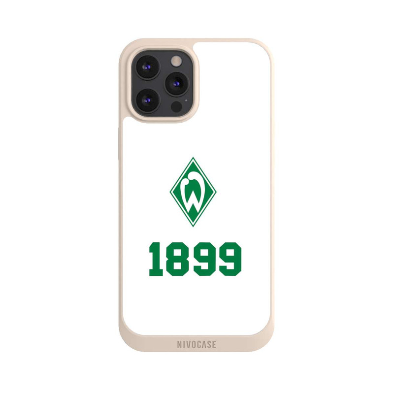 iPhone 12 Pro Max NIVOpure 1899 Grün-Weiß Lebenslang Weiss - Werder Bremen