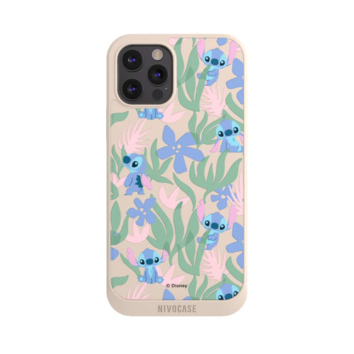 Apple iPhone 12 Pro Max NIVOpure Floral Pattern Stitch Transparent