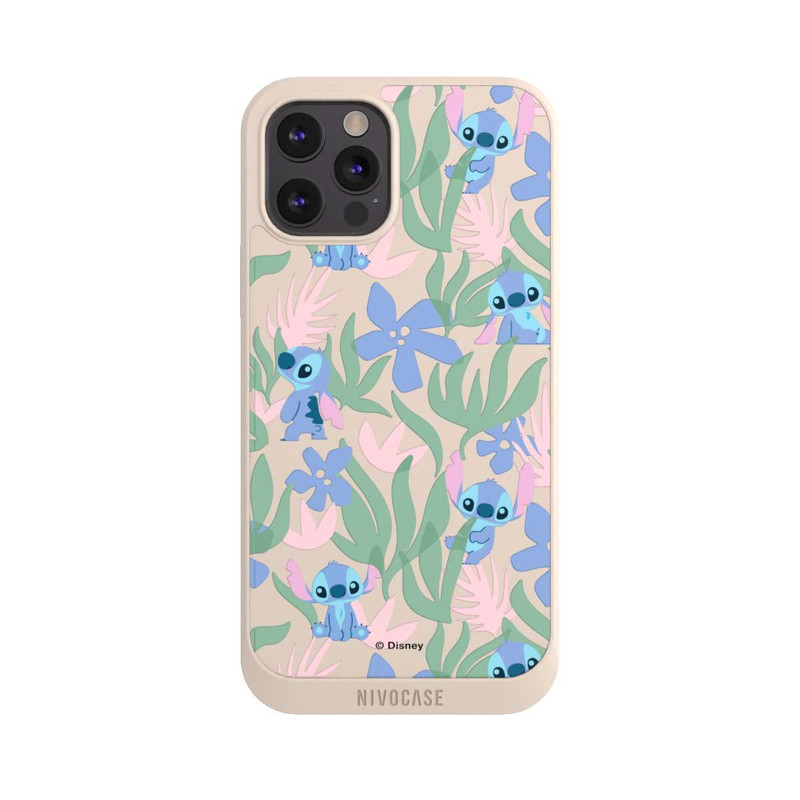 iPhone 12 Pro Max NIVOpure Floral Pattern Stitch Transparent