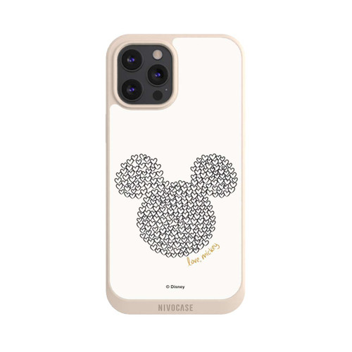 Apple iPhone 12 Pro Max NIVOpure Micky Black and White