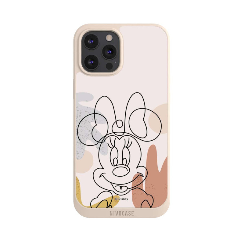 iPhone 12 Pro Max NIVOpure Minnie Abstract Lineart
