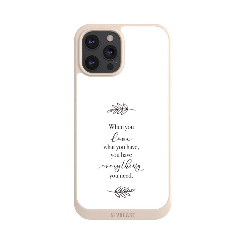 iPhone 12 Pro Max NIVOpure When You Love What You Have