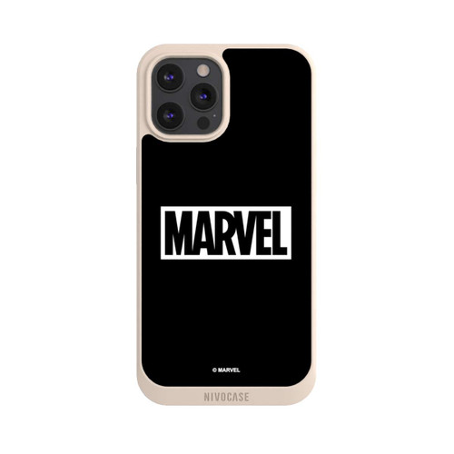 Apple iPhone 12 Pro Max NIVOpure Marvel Logo Black