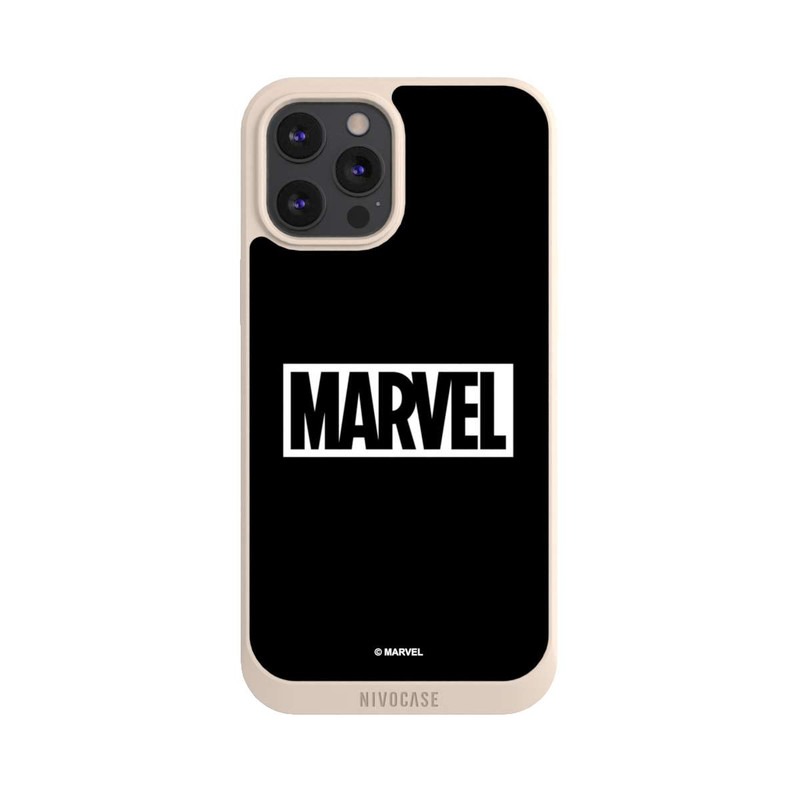 iPhone 12 Pro Max NIVOpure Marvel Logo Black