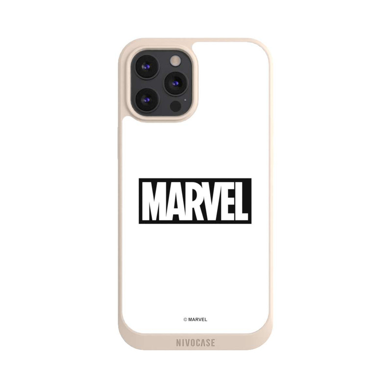 iPhone 12 Pro Max NIVOpure Marvel Logo White
