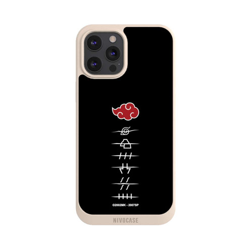 Apple iPhone 12 Pro Max NIVOpure Akatsuki Mitgliedssymbole Schwarz