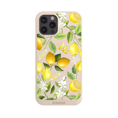 Apple iPhone 12 Pro Max NIVOpure Lemon Summer Wallpaper Transparent