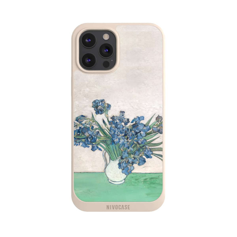 iPhone 12 Pro Max NIVOpure Irises, by Vincent Van Gogh