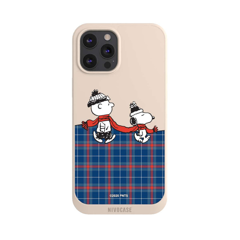 iPhone 12 Pro Max NIVOpure Peanuts Weihnachtspulli Transparent