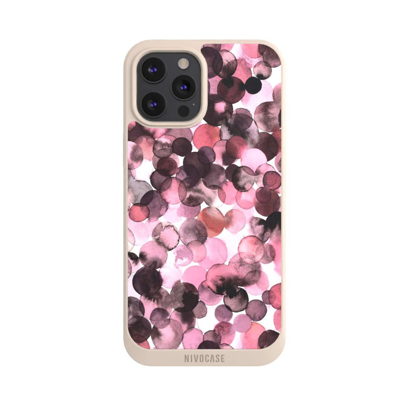 iPhone 12 Pro Max NIVOpure Blätterzauber Pink