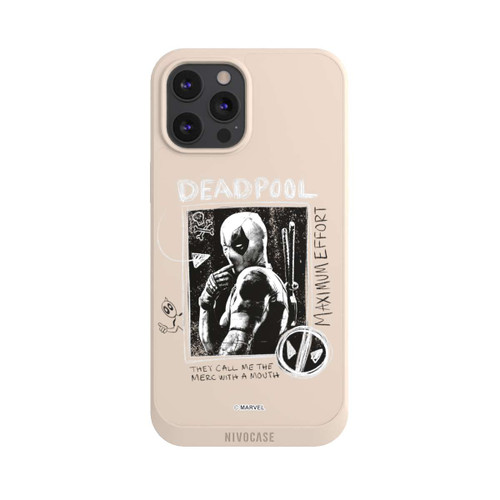 Apple iPhone 12 Pro Max NIVOpure Deadpool Transparent