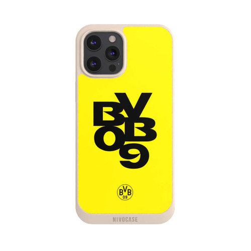 Apple iPhone 12 Pro Max NIVOpure BVB09 Schwarz Gelb